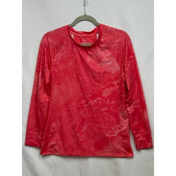 Realtree Fishing‎ Long Sleeve Shirt S Polyester Pink - Picture 1 of 5